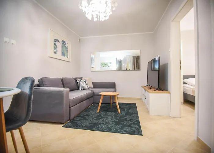 شقة Przy Promenadzie - 2 Sypialnie & Parking - Uzdrowiskowa 12-14 - Na Wyspie