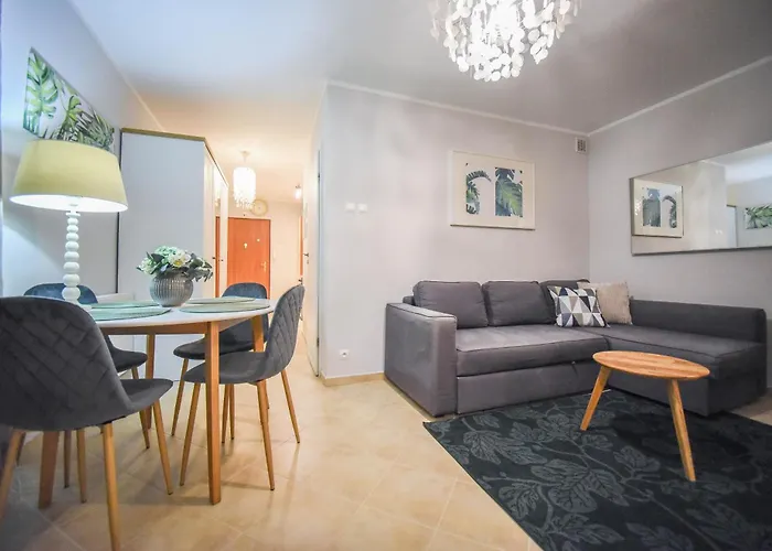 شقة Przy Promenadzie - 2 Sypialnie & Parking - Uzdrowiskowa 12-14 - Na Wyspie سفينويتشي