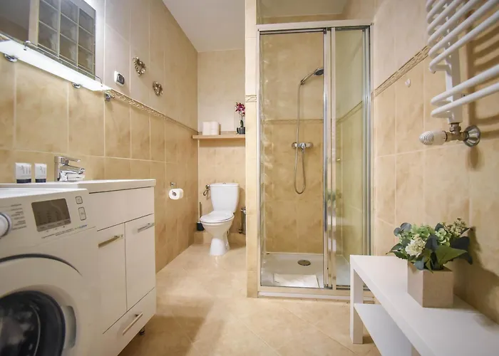 شقة Przy Promenadzie - 2 Sypialnie & Parking - Uzdrowiskowa 12-14 - Na Wyspie *